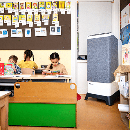 Binnenlucht pathogenen scholen leerlingen leraren