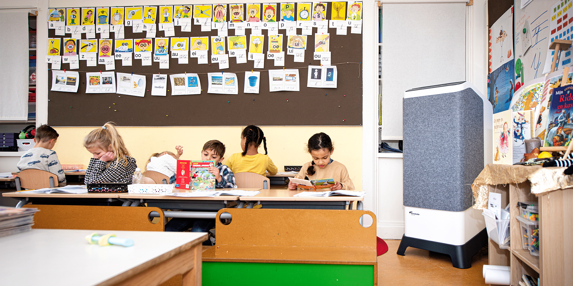 Scholen binnenklimaat luchtreiniging ventilatie