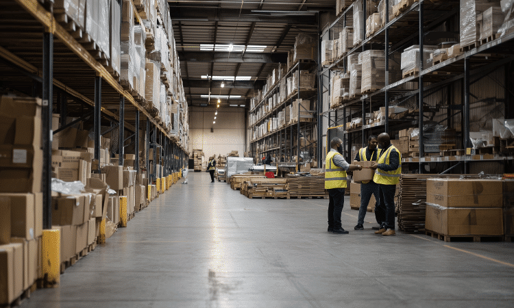 luchtkwaliteit warehouse