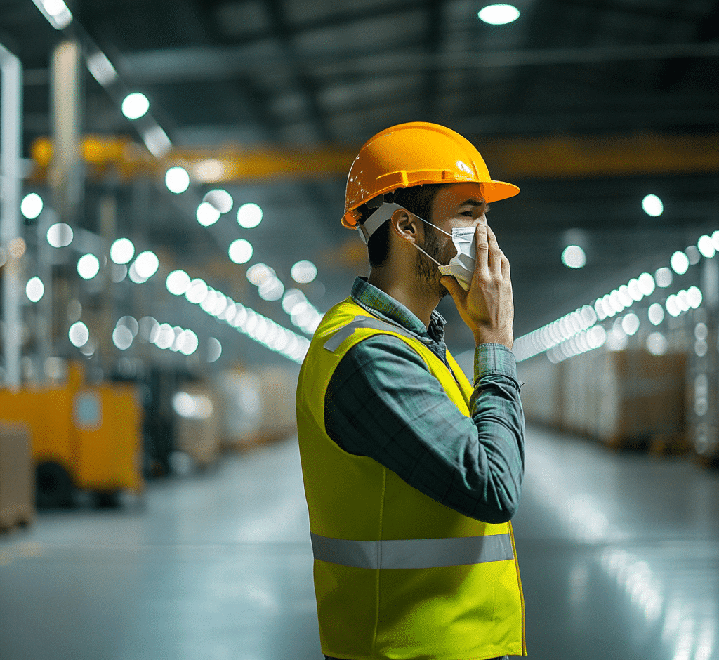 luchtkwaliteit warehouse verbeteren formaldehyde