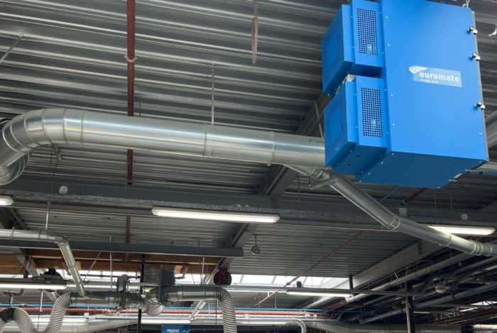 Traitement de l’air par filtration dans un atelier de menuiserie