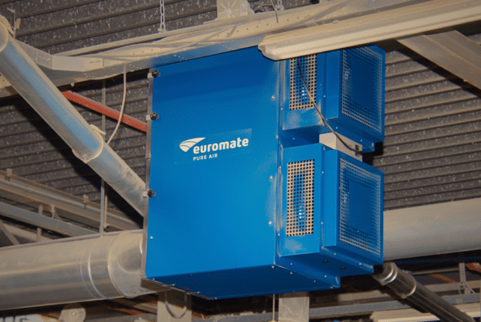 luchtkwaliteit houtbewerking fabriek