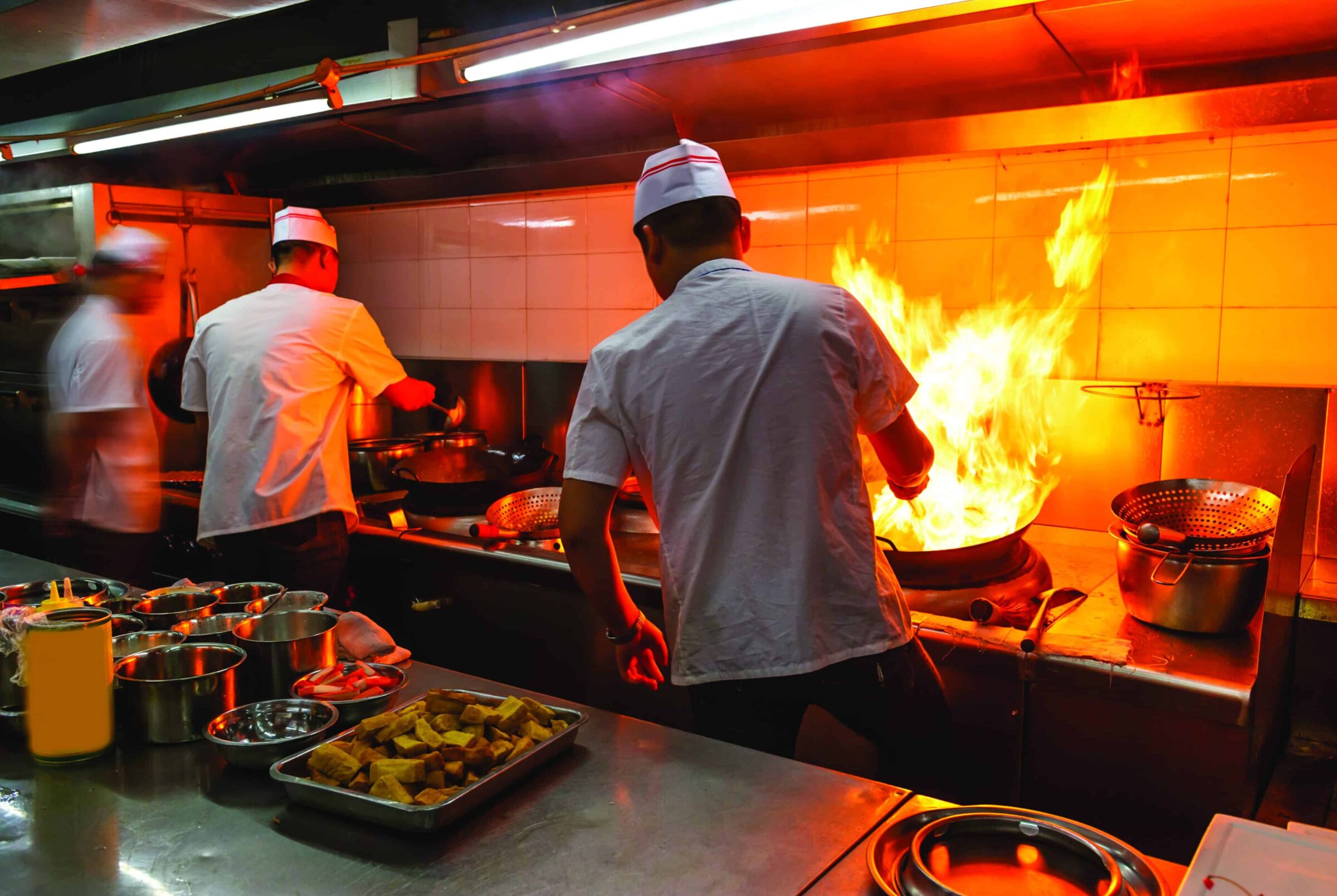 Kitchen air filtration